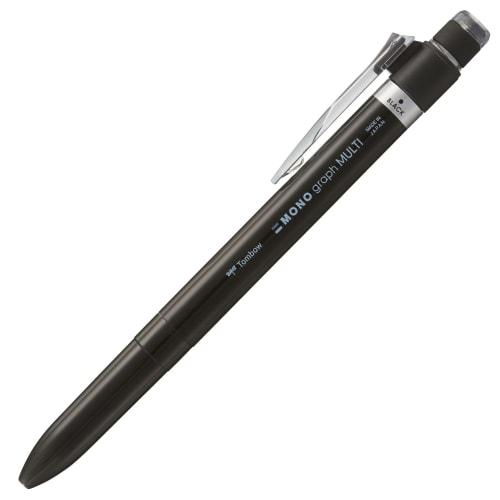 

Многофункциональная ручка Tombow Pencil 2&S+ластик MONO Monograph Multi Black CPA-161C