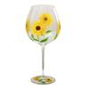 Painted medieval tulip goblet 400-800ML high-value crystal glass juice home red wine