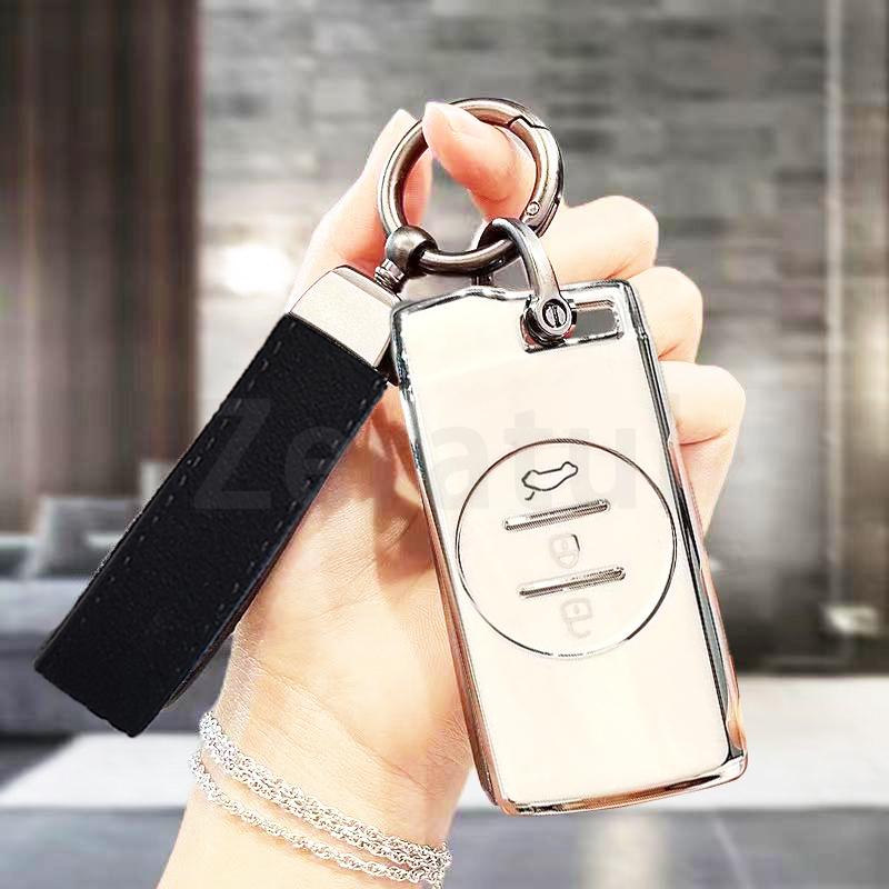 Tpu Car Smart Key Case Cover Shell Hollder Fob For Chery Tiggo 7 Pro 8 Pro Exeed Tiggo 2 3X Arrizo 5 Pro Gx 5X Eq7 Accessories