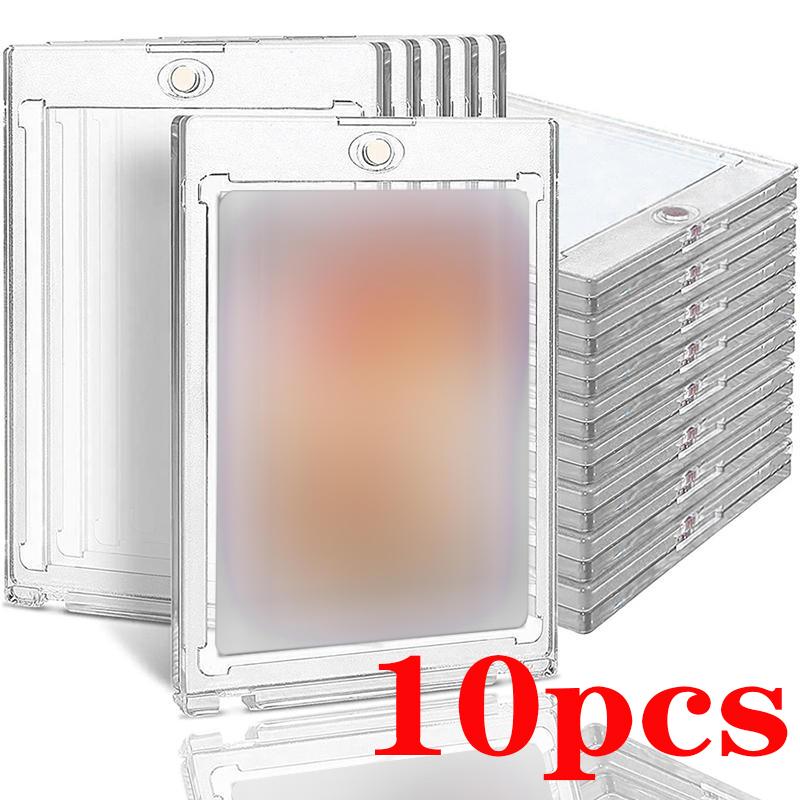 Magnetische Kartenhalter für Sammelkarten Hardcase Schutzhülle Acryl Transparent Schutzhülle für Spiel Baseball Sportkarten