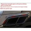 Autobro for Land Rover 2020 Range Rover Sport (L494), Stainless Steel Tail Exhaust End Tip Pipe Cover Trim
