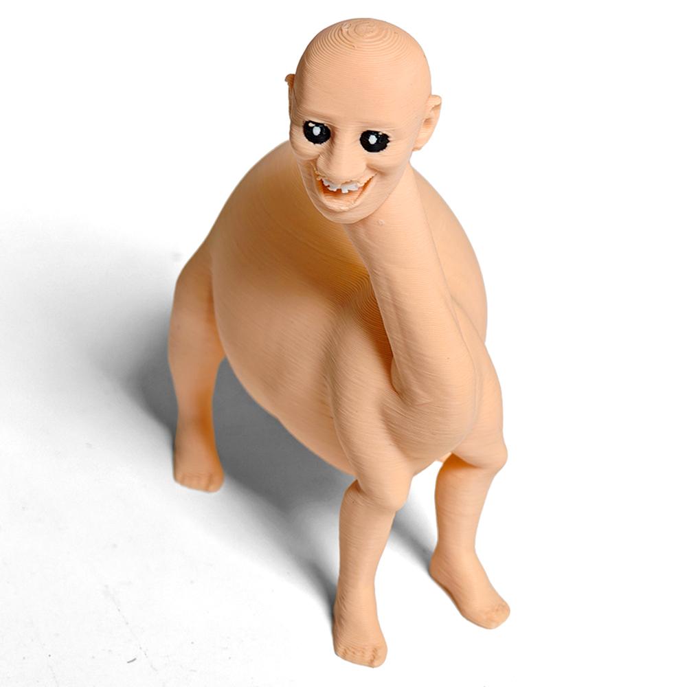 Bloop Sea Monster 3D Printed Model El Gran Maja & Creepy Dinosaur Flexible Fidget Toys Spooky Cryptid Decor Desk Display Gift