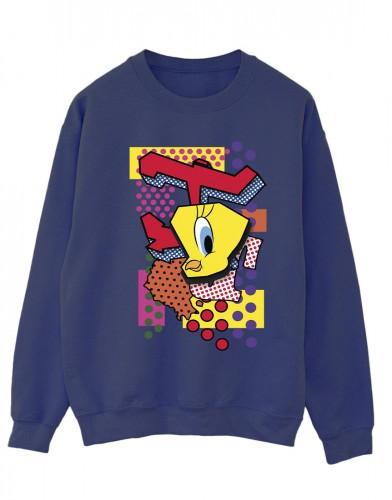 Looney Tunes Womens/Ladies Tweety Pop Art Sweatshirt