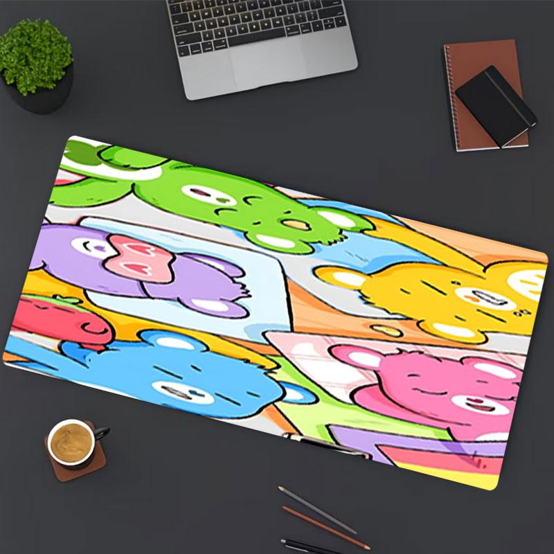 Care Bears Print Mouse Pad, for Keyboard Pad Laptop PC Mat for Office Home Use, Desk Decor, Perfect Birthday Gift for Gamers