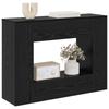 Black Oak Console Table 101 x 30 x 74 cm
