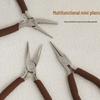 DIY Multifunctional Jewelry Pliers: Pointed Nose, Six-Section Wire Wrap, Double Round, Bead Pressing Pliers
