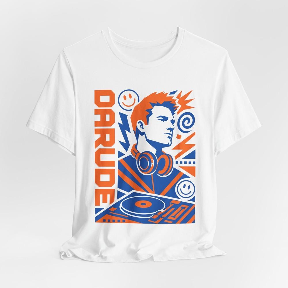 Darude DJ Turntable Tee Retro Electronic Music Graphic Unisex T Shirt S
