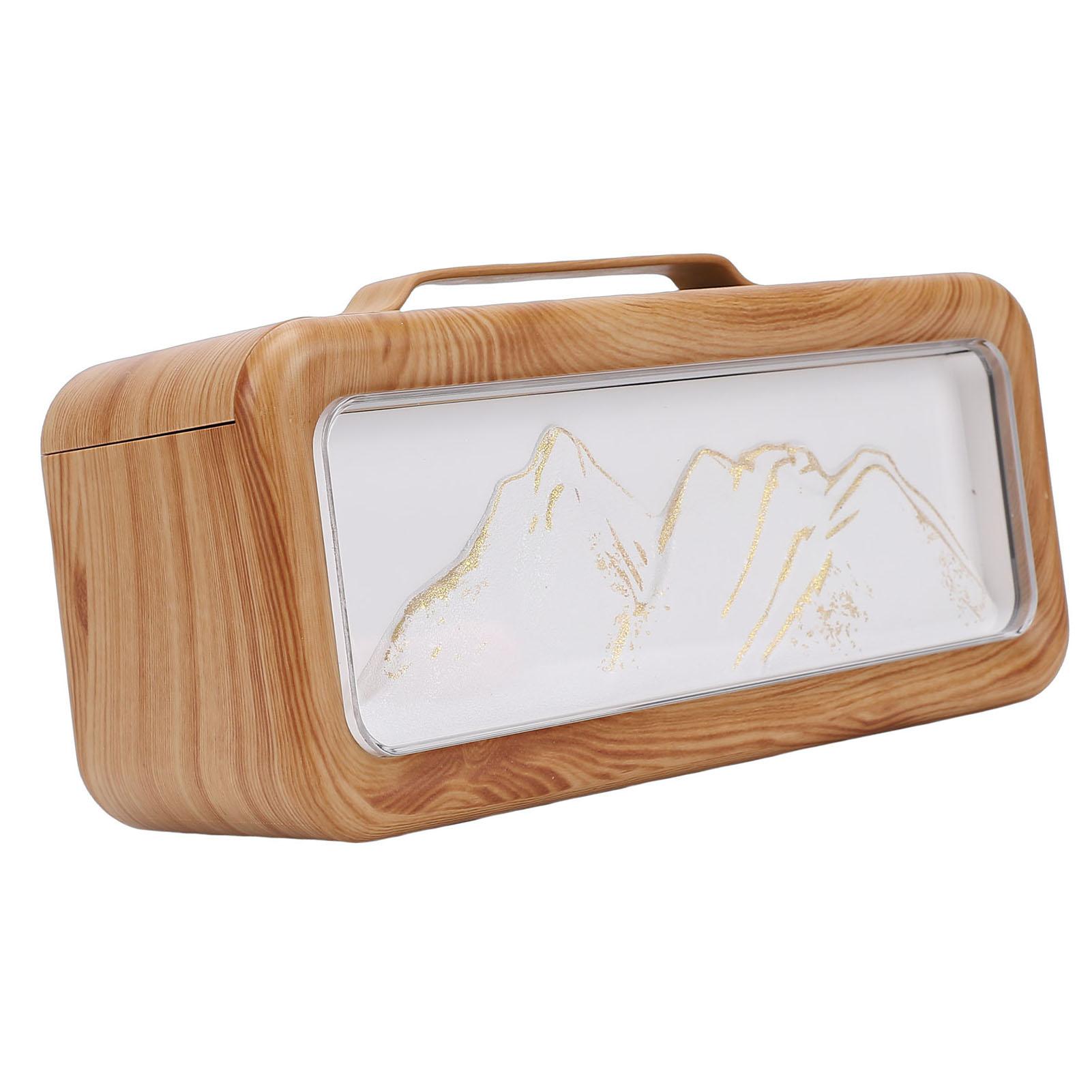 

Essential Oil Diffuser Humidifier USB Dual Spray Mountain Desktop Humidifier Aromatherapy Diffuser with LED Light for Home Bedroom
