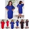 Elegant Women Hollow Out Cape Dress Short Sleeve Clubwear Beach 6xl Large Size Chiffon