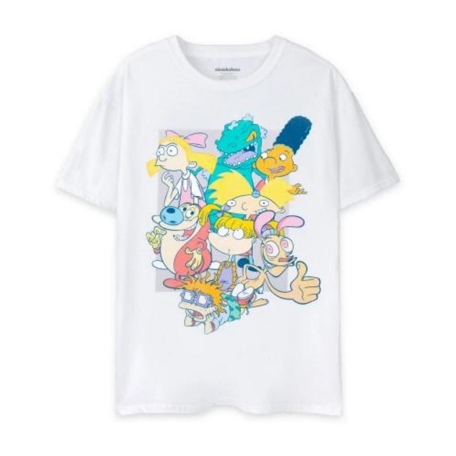 

NICKELODEON Mens Classic 90Â´s Short-Sleeved T-Shirt S чёрный
