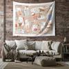 Music Tapestry Vintage Orchestra Wall Hanging Bohemian Home Decor Aesthetic Room Decor Festival Backdrop Musical Gift Wall Art