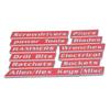12pcs Magnetic Toolbox Labels Reusable 3D Printed Toolbox Drawer   for Steel Tool Boxes Cart Drawers Cabinets