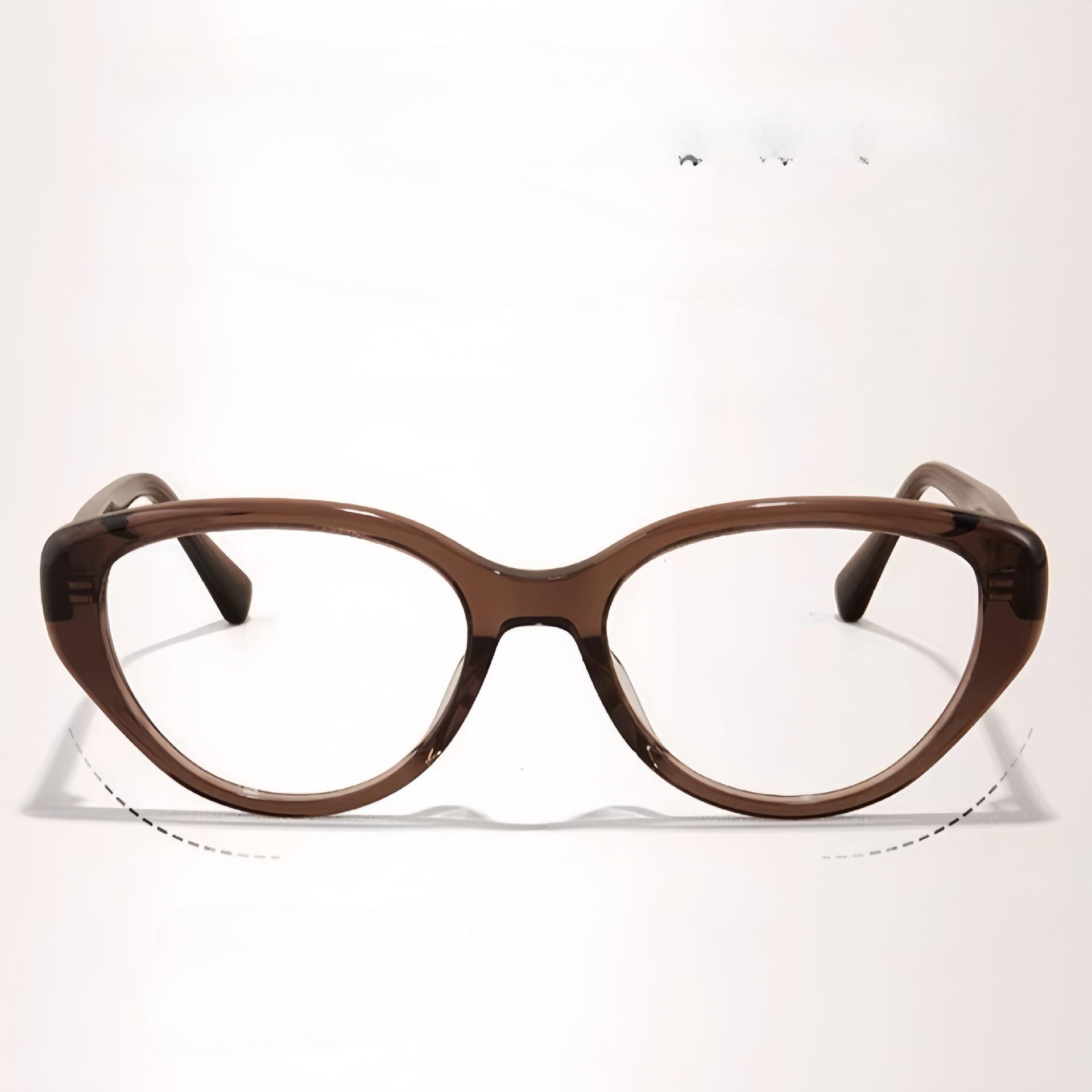 

Женская оправа для очков в корейском стиле для открытого лица с возможностью очков для близорукости Модные очки с защитой от синего света