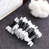 50 PCS Makeup tool Disposable Professional Eyeshadow Brush Sponge Applicator Double Foam Head