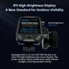 2.4GHz 11CH Remote Control, 3.5 Inch IPS Screen Dual Antenna Transmitter with Receiver Set for RC Ca