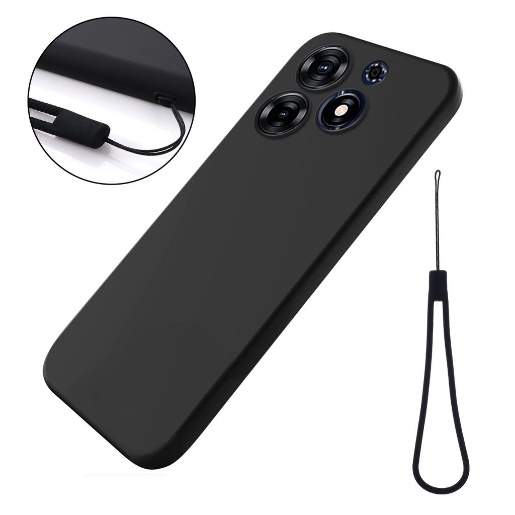 For TECNO Spark 10 Pro Liquid Silicone Soft Lining Phone Case Drop-Proof Back Cover