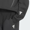 Adidas Fustl W Crew Loose Fit Round Neck Fashion Versatile Long Sleeve Short Sweatshirt Women Sweatshirt Carbon-Black JM4275