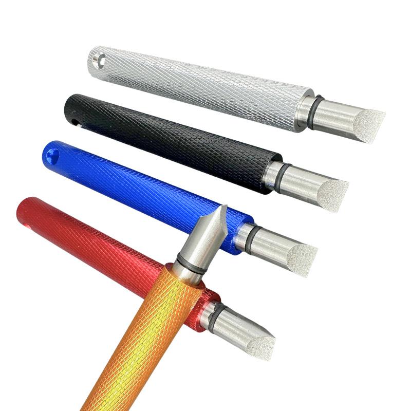 1 Stück Golfschläger Rillen Schärfwerkzeug Golf Rillen Schärfer Wedge Schläger U V Typ Quadratischer Regroover Klingen Reinigungswerkzeug Zubehör