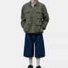 Carhartt WIP SS26 Mandelson Jacket Casual Flap Pocket Button Closure Long Sleeve Jacket Unisex Jacket I036803-11-GD