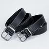 Unisex Simple Versatile Pin Buckle Belt Fashion Jeans Versatile Black Belt