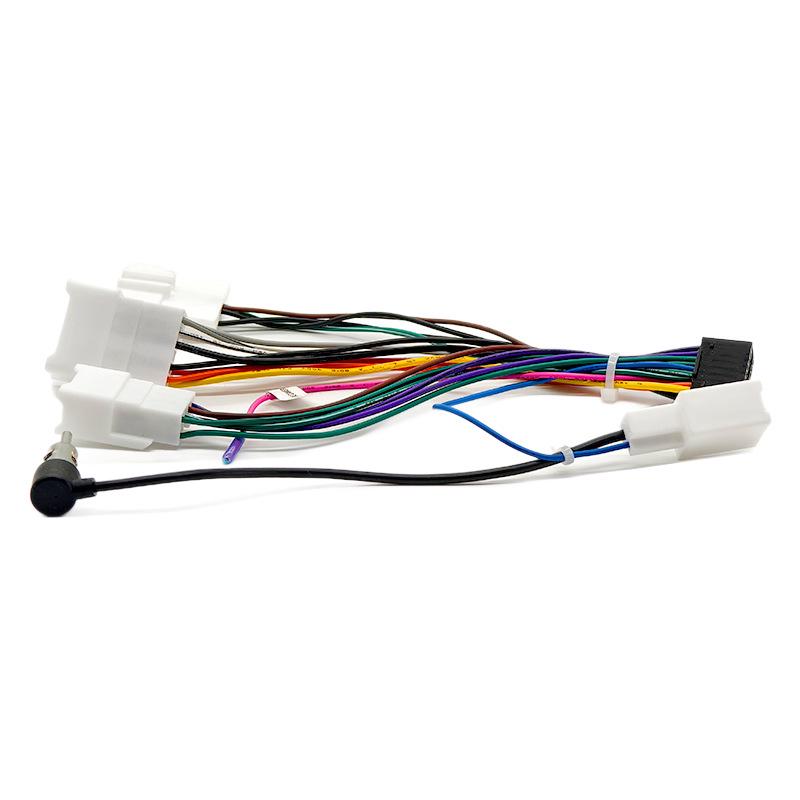 Stromkabel für Toyota Mittelklasse Heckkabelbaum Zhangxun 16P Android-Navigation (Universell für neue und alte Modelle)
