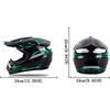 Motocross Helmet Motocross Dirt Bike Off Road Motorbike Helmet Set Full Face MTB Helmet with Goggles Gloves Face Cover