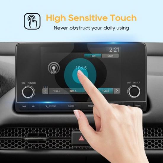 LFOTPP Car Touchscreen Protector Tempered Glass 7-in For 2023-2024 Honda HR-V LX