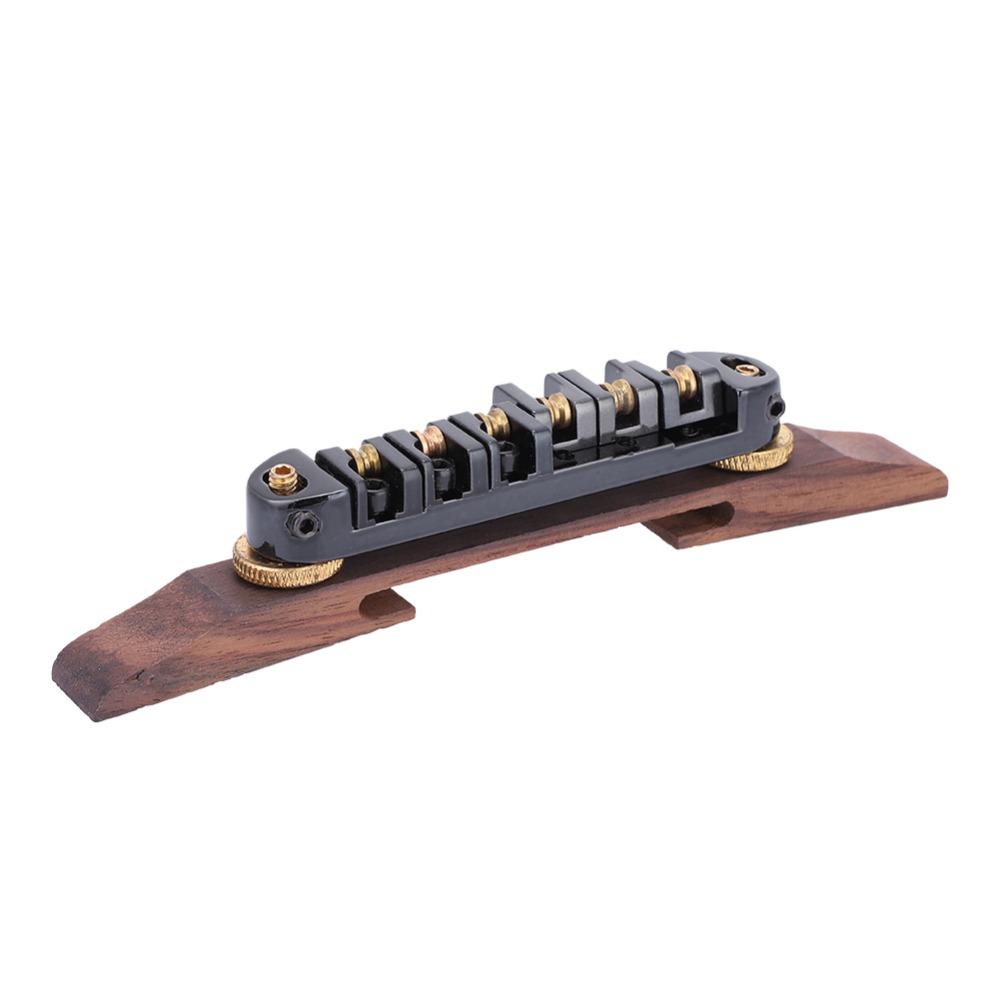 6-Saiten Gitarrenbrücke Saitenhalter Mehrfarbig Gitarrenersatzteile Für Gitarre