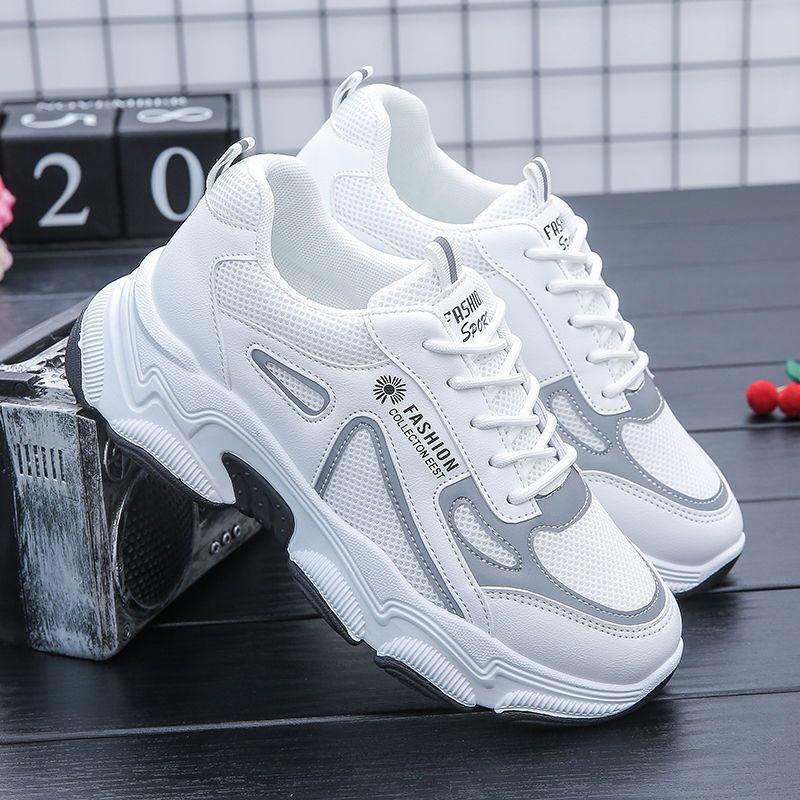 Women's shoes 2025 new dad shoes children's casual versatile breathable sports shoes spring and summer running shoes