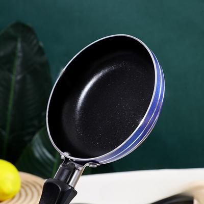 Minisartén de 12cm/14cm/16cm Antiadherente de Acero Sartén Olla Cacerola Color Aleatorio Para Utensilios de Cocina Utensilios de Cocina