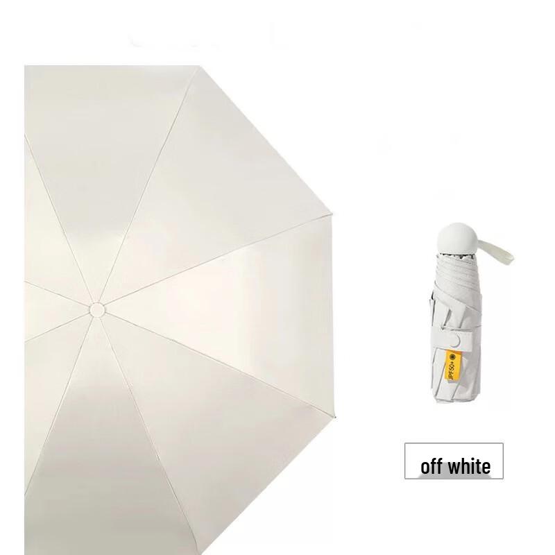 YICAI Compact UV Protection Folding Capsule Umbrella