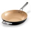 Wok Pan Ninja Keramik 28 Cm with Extended Service Life (CW90928DE)