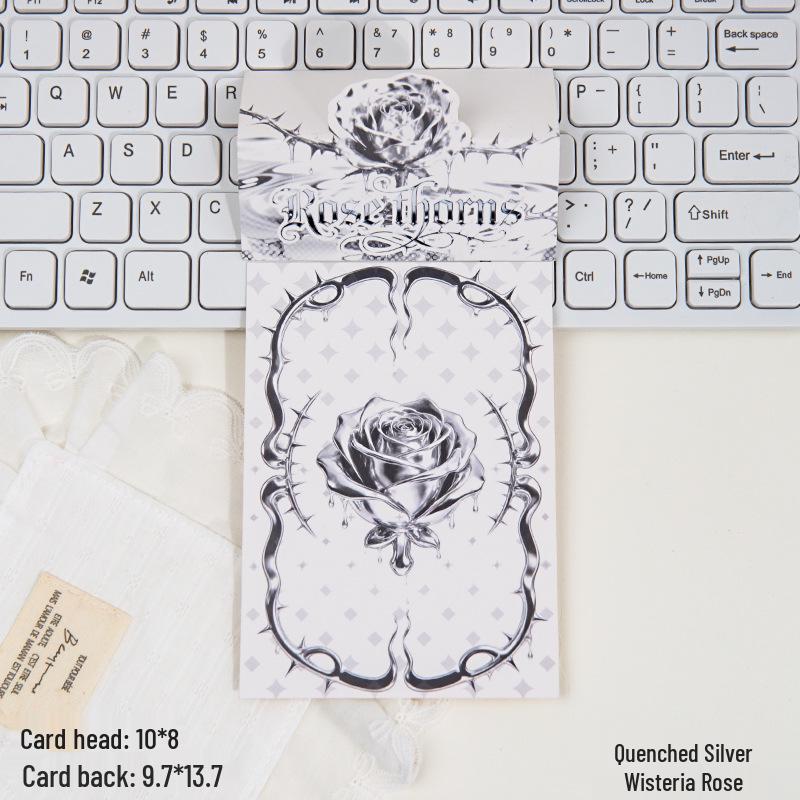 Self-Sealing Cute Card Packaging Bag Set for Small Cards