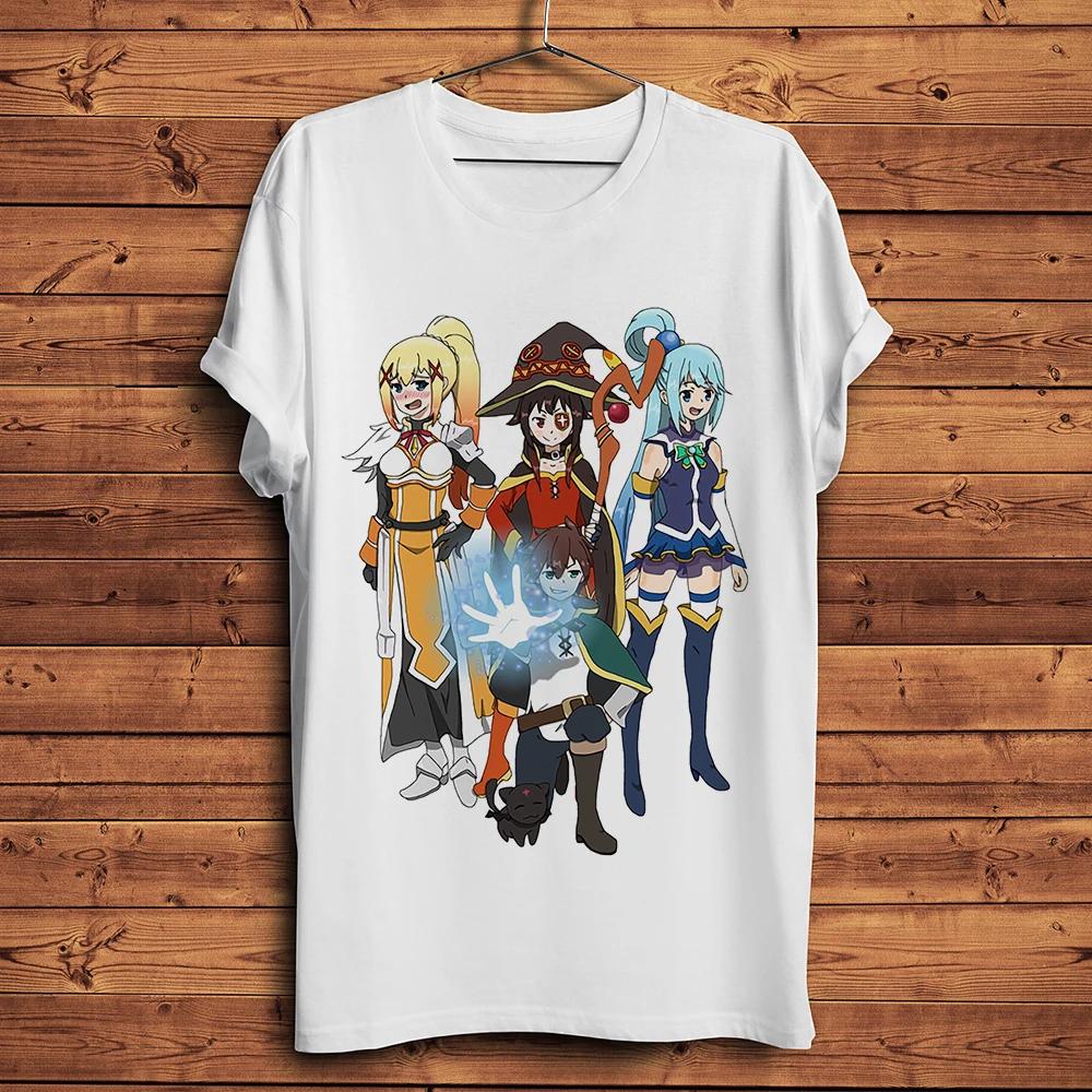 

Aqua Megumin Darkness Funny KonoSuba Anime TshirtUnisex Casual TShirt Unisexga TeeKono Subarashii Sekai Ni Shukufuku O S