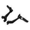 Motorcycle Rear Passenger Footrests Footpegs Brackets For Kawasaki Ninja 650 Z650 2017-2024