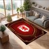 Tappeto Morbido per Pavimento Antiscivolo Decorazione Sportiva Middlesbrough FC Calcio Calcio Pattern per Camera da Letto