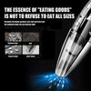 Car Vacuum Cleaner 120W Portable Vacuum Cleaner 3200Pa Wireless Dust Catcher USB Rechargeable Strong Suction for Car Home Office
