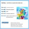 Lijia Housekeeper Concentrated Laundry Gel Beads - 80 Pack, Mixed Color Perfume, Stain Removal & Long-Lasting Fragrance.