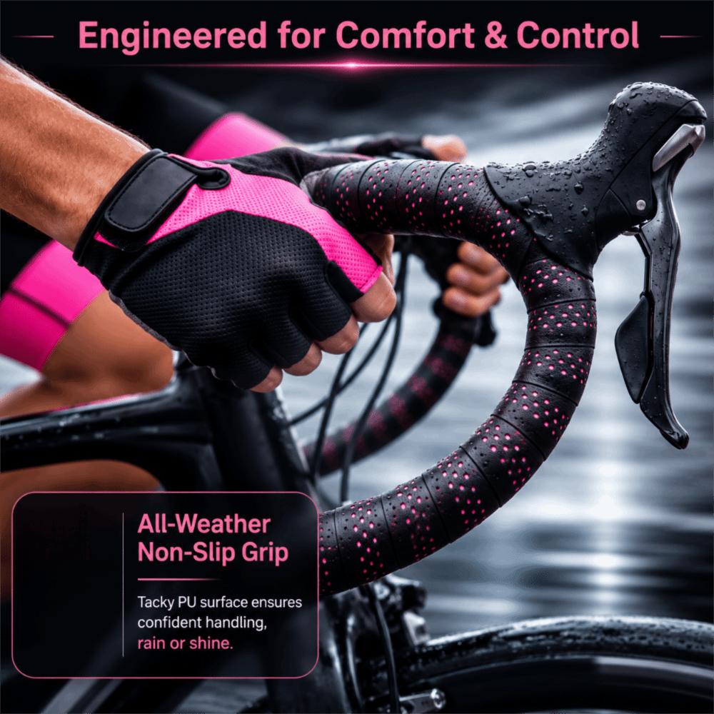 2 Rolls EVA PU Road Bike Bar Tape with 2 Bar Plug Bicycle Bar Tape  Mountain Bike Riding