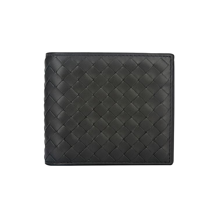 

Bottega Veneta Intreccio Woven Short Wallet Men Wallets Gray-Green 113993V46512015 Basic Set (Bag+Dust Bag)