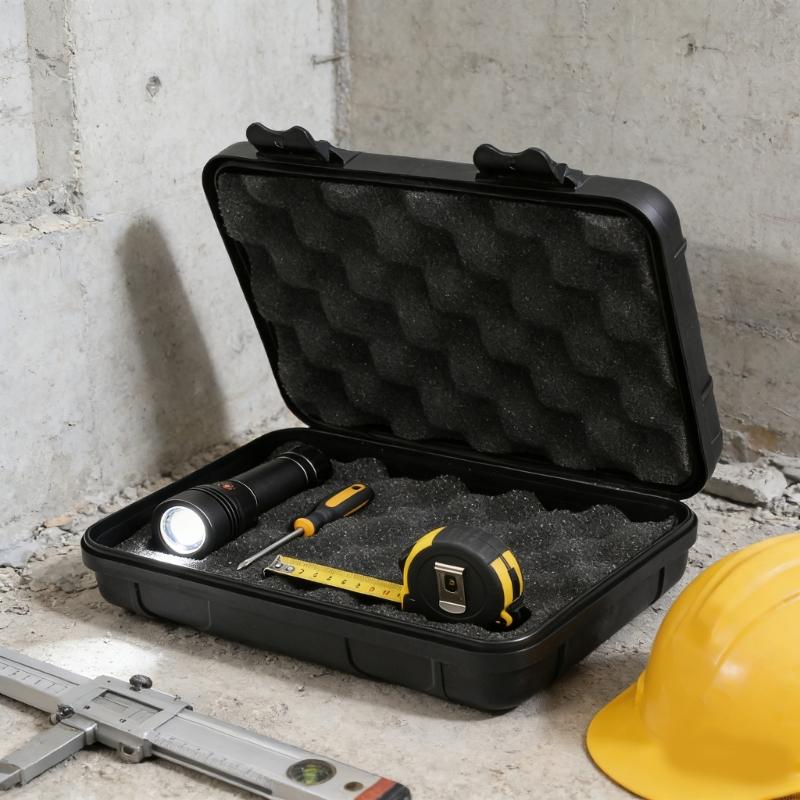 Tool Plastic Construction And PE Cushioned Interior Sealed Box For Impact And Easy Portability