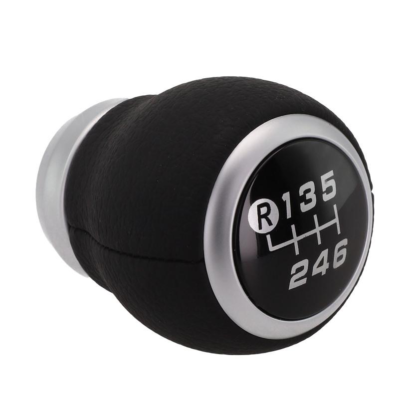 Vehicle Replacement Part Black Black Gear Shift Knob Plastic Gear Shift Knob Plastic Material Direct Replacement