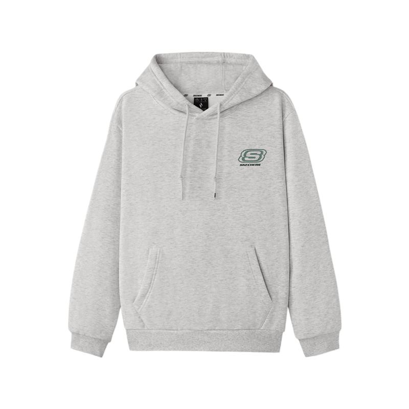 Skechers Sports Alliance Series Comfortable Solid Color Hoodie Unisex hoodies L425U103-0248 S
