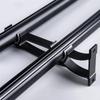 Side Top Mounted Hardware Holder Shower Curtain Pole Bracket Window Double Curtain Rod Brackets