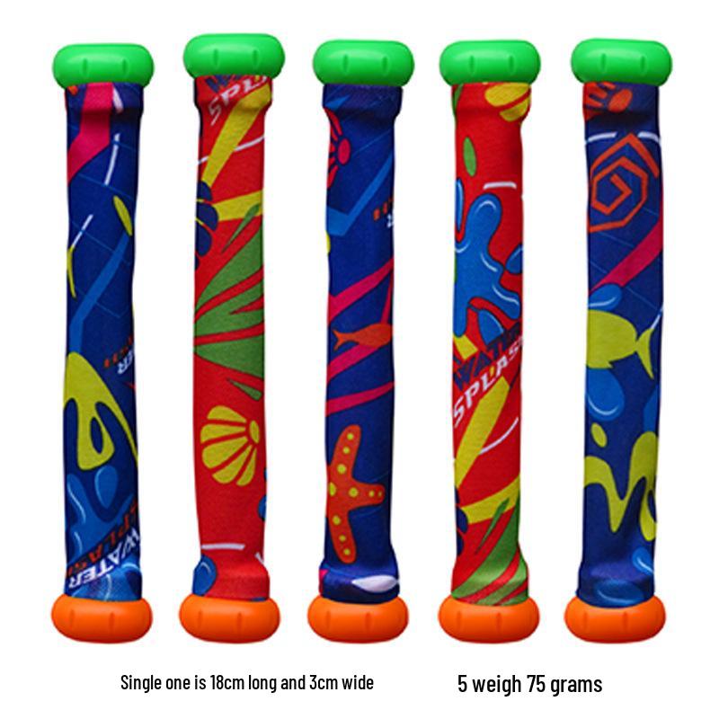 Cross-Border Diving Toy Set for Kids: Shark, Gem, and Fish Rings for Pool Fun