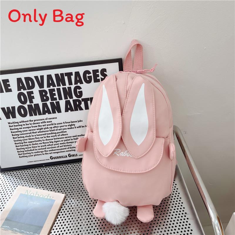 Cartoon Bunny Kids Backpack With Lightweight Insulation For Preschool Girls And Boys