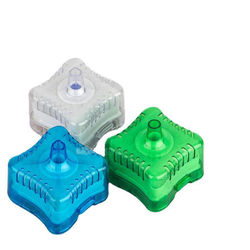Mini Super Pneumatic Activated Pneumatic Carbon Filter for Aquarium Fish Tank Accessories Supplies. White