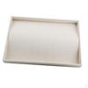 Jewelry Display Tray with Compartment Multi-purpose Stackable Box Beige