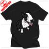 New Happy Bull Terrier Kawaii Unisex T Shirt Popular Party Short Sleeve Custom Women T Shirts Vintage Sweatshirt Print Casual Tops
