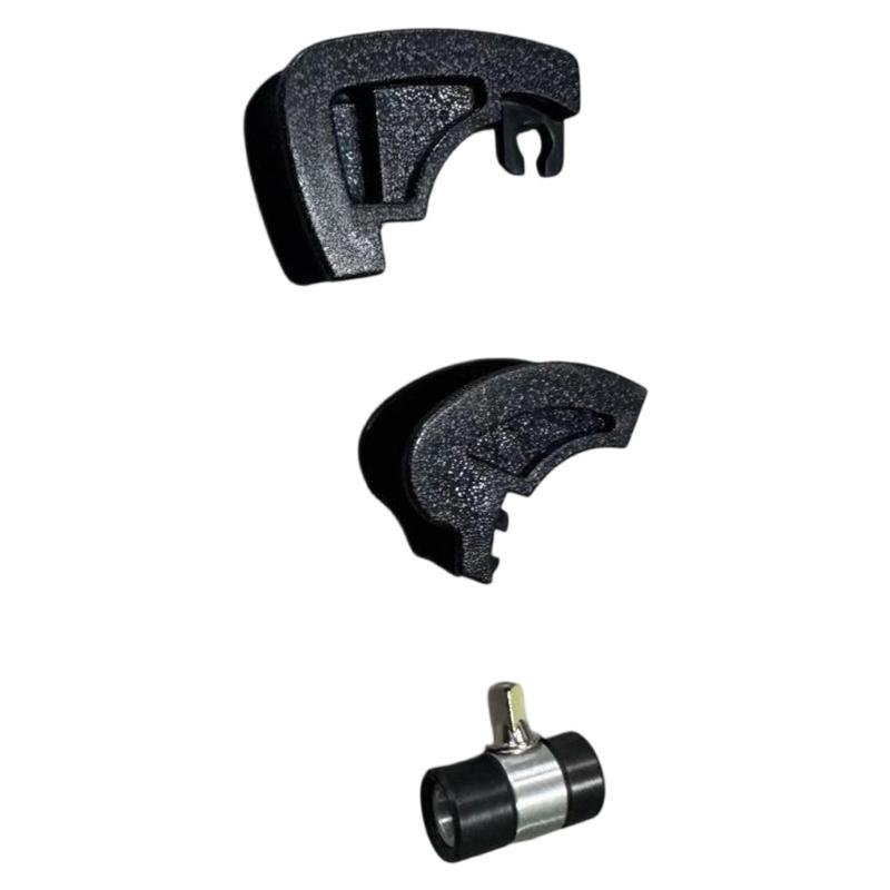 

3Pieces Multifunctional Drum Pedal Cams Accessory with Plastic Construction Musician Equipment Upgrades for Musicians чорний